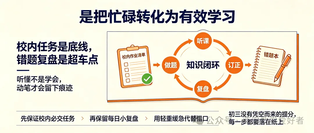 初三,别拿“学校作业多”当不复盘的借口-第1张图片-四季读书网