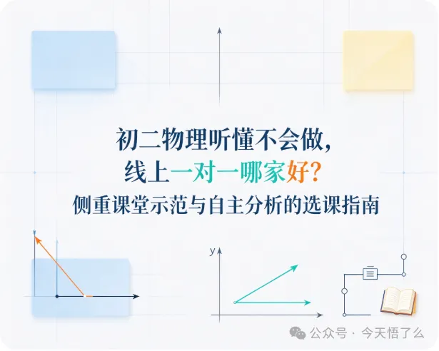初二物理听懂不会做,线上一对一哪家好?侧重课堂示范与自主分析的选课指南-第1张图片-四季读书网 初二物理听懂不会做,线上一对一哪家好?侧重课堂示范与自主分析的选课指南-第1张图片-四季读书网
