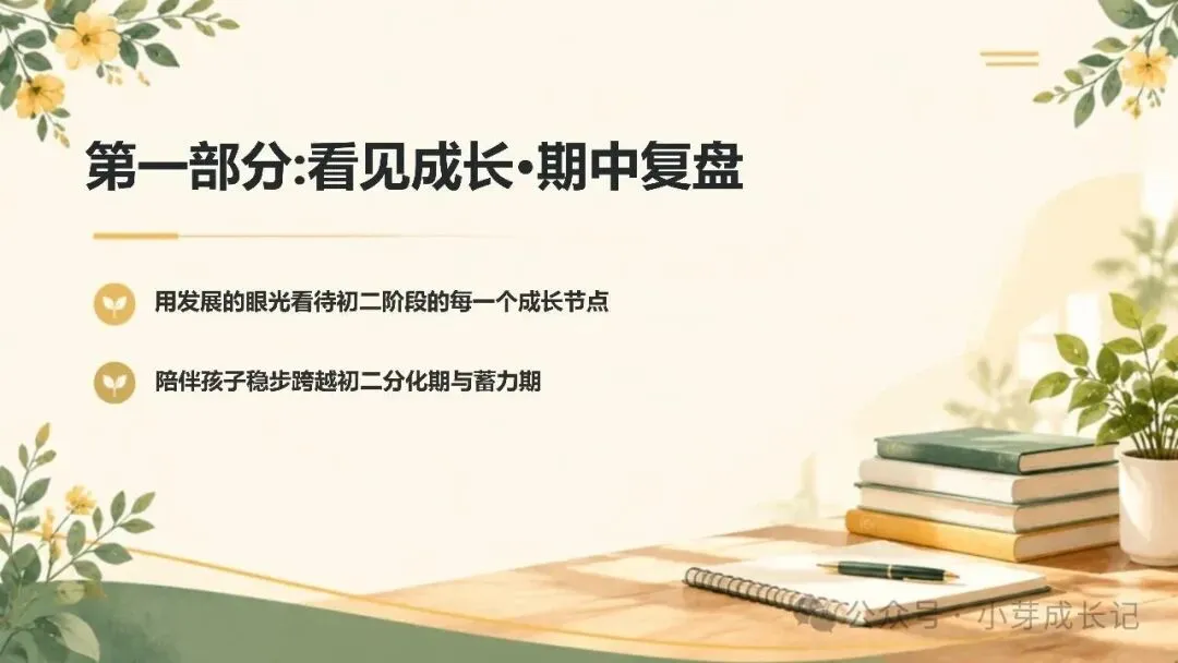 初二期中家长:《翻过初二坡,搭起成长桥》 ,温暖又落地-第3张图片-四季读书网