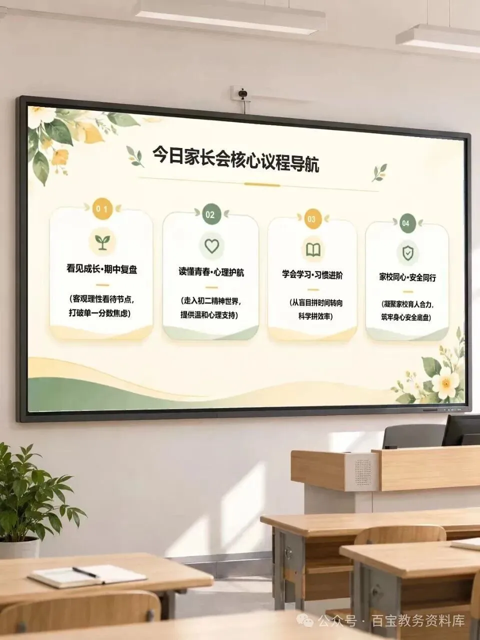 【初二期中家长会】有经验的班主任这样讲~-第2张图片-四季读书网