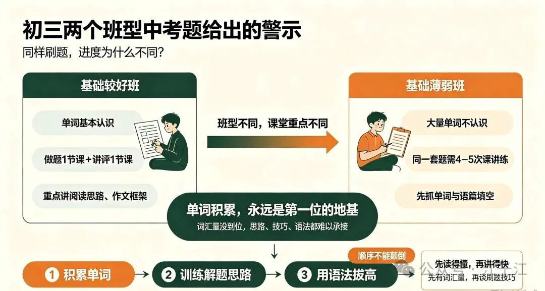 中考英语试卷讲评:给低年级英语最真实的警示-第1张图片-四季读书网