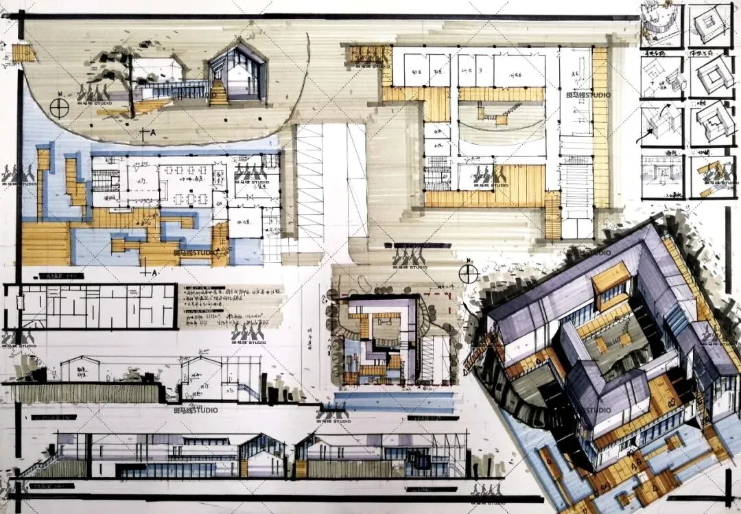 优秀建筑快题 | 华中科技大学建筑快题真题环境保护中心设计 | 111-第11张图片-四季读书网 优秀建筑快题 | 华中科技大学建筑快题真题环境保护中心设计 | 111-第11张图片-四季读书网