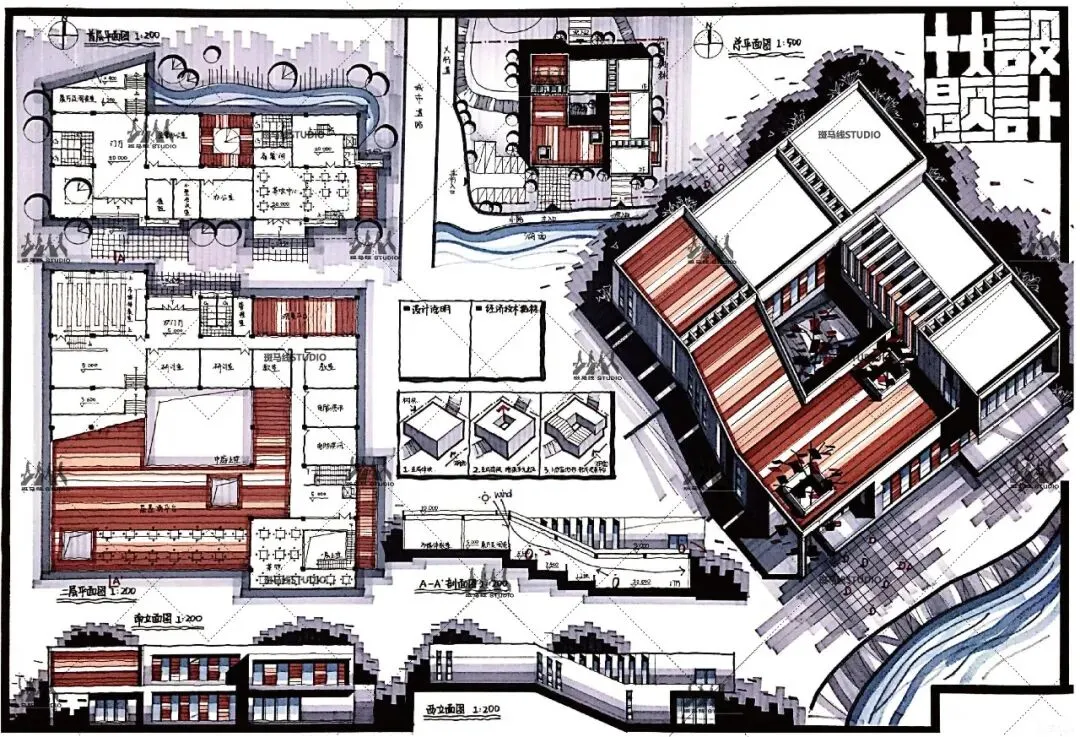优秀建筑快题 | 华中科技大学建筑快题真题环境保护中心设计 | 111-第22张图片-四季读书网 优秀建筑快题 | 华中科技大学建筑快题真题环境保护中心设计 | 111-第22张图片-四季读书网