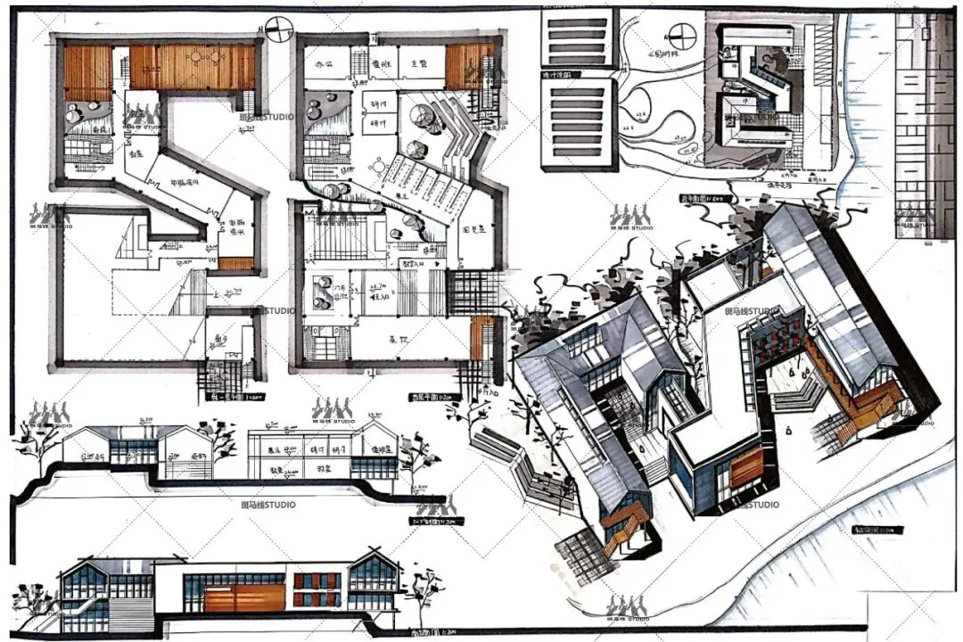 优秀建筑快题 | 华中科技大学建筑快题真题环境保护中心设计 | 111-第24张图片-四季读书网 优秀建筑快题 | 华中科技大学建筑快题真题环境保护中心设计 | 111-第24张图片-四季读书网