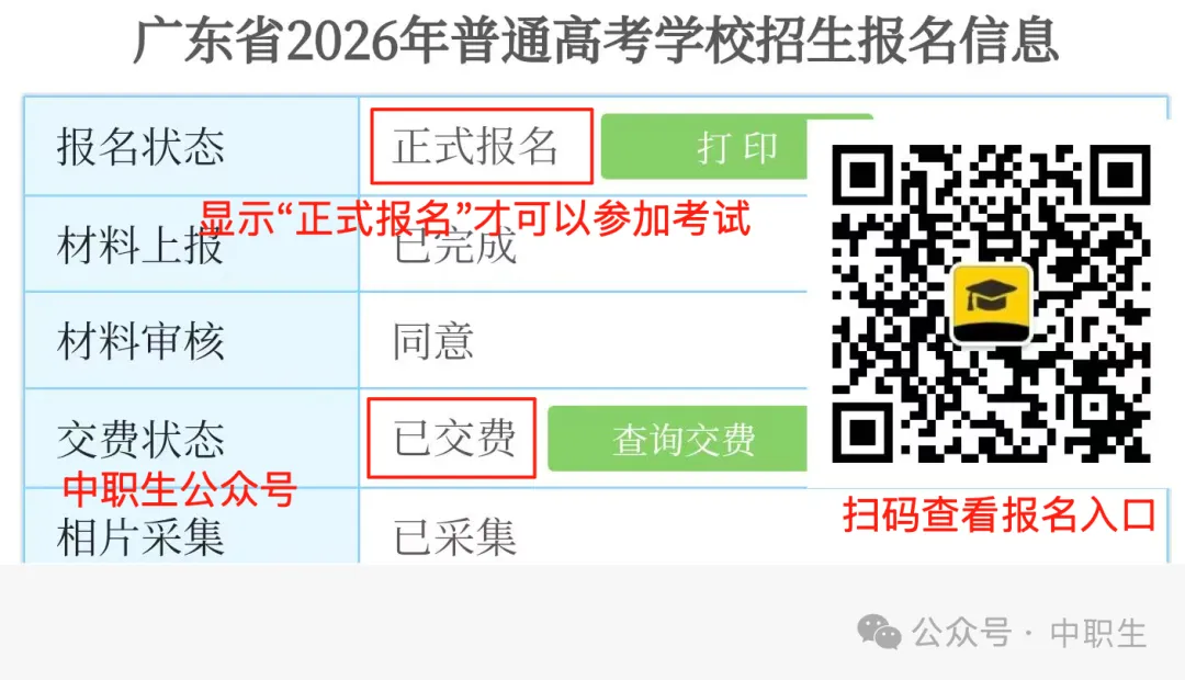 广东3+证书高考报名费:75元-第26张图片-四季读书网