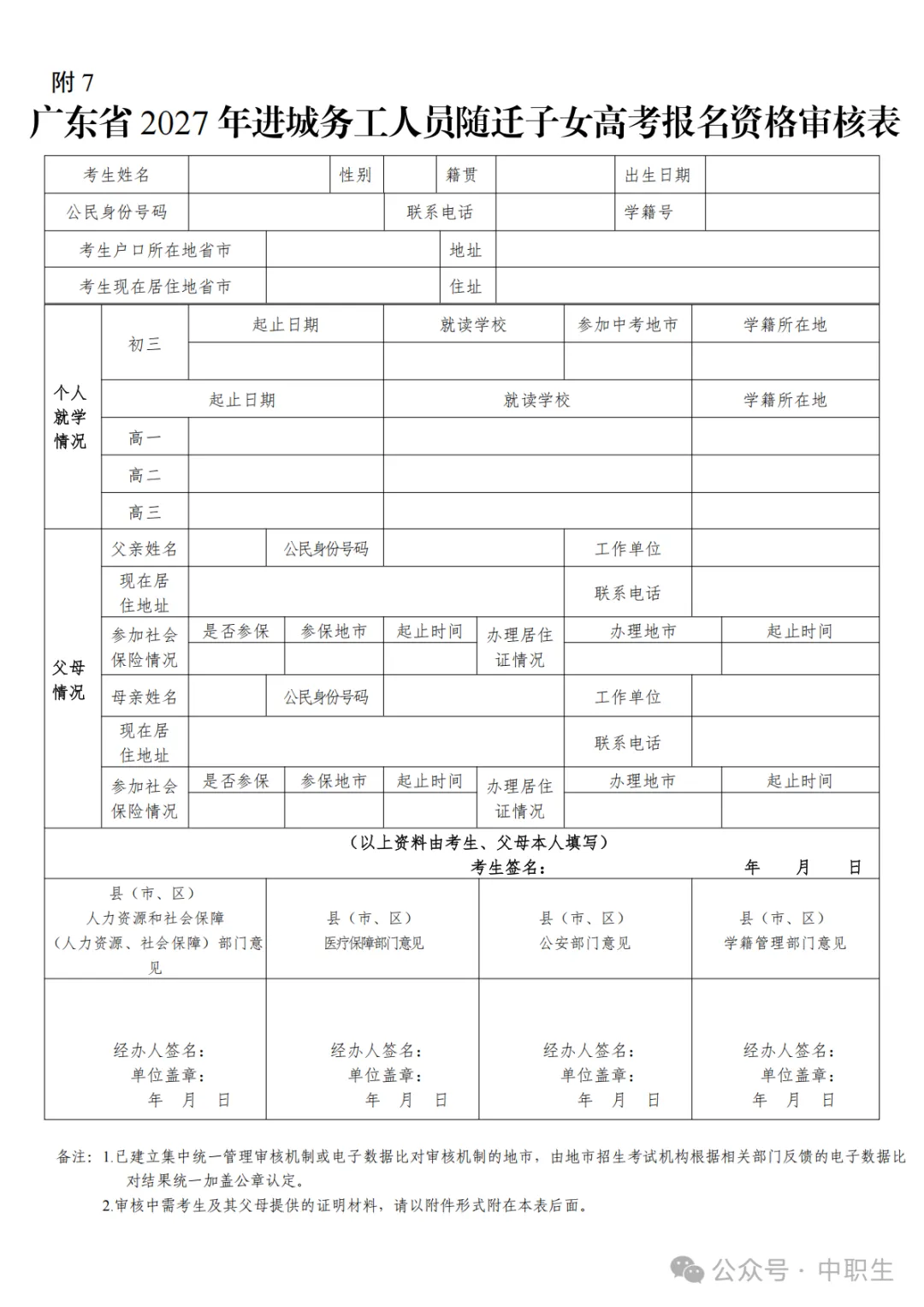 广东3+证书高考报名费:75元-第98张图片-四季读书网