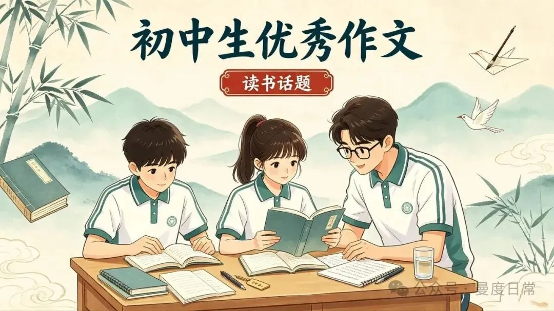 读书主题|中考真题|学生优秀习作-第1张图片-四季读书网