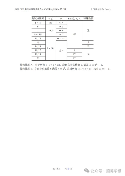2026 CSP-J复赛真题-第10张图片-四季读书网