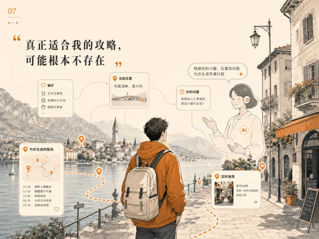 AI改变的,真的只是旅行攻略吗?