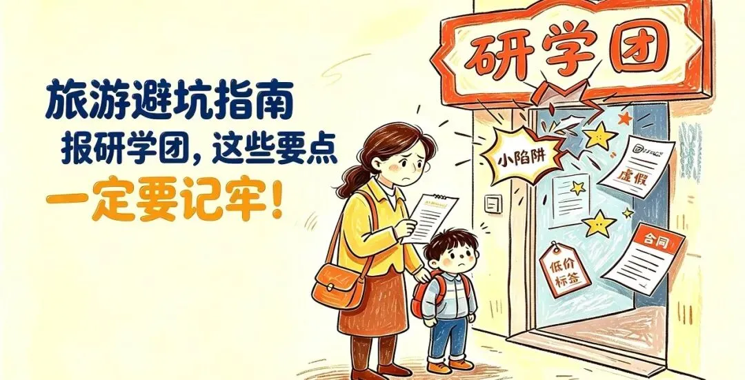 特别提示|旅游避坑指南:报研学团,这些要点一定要记牢!