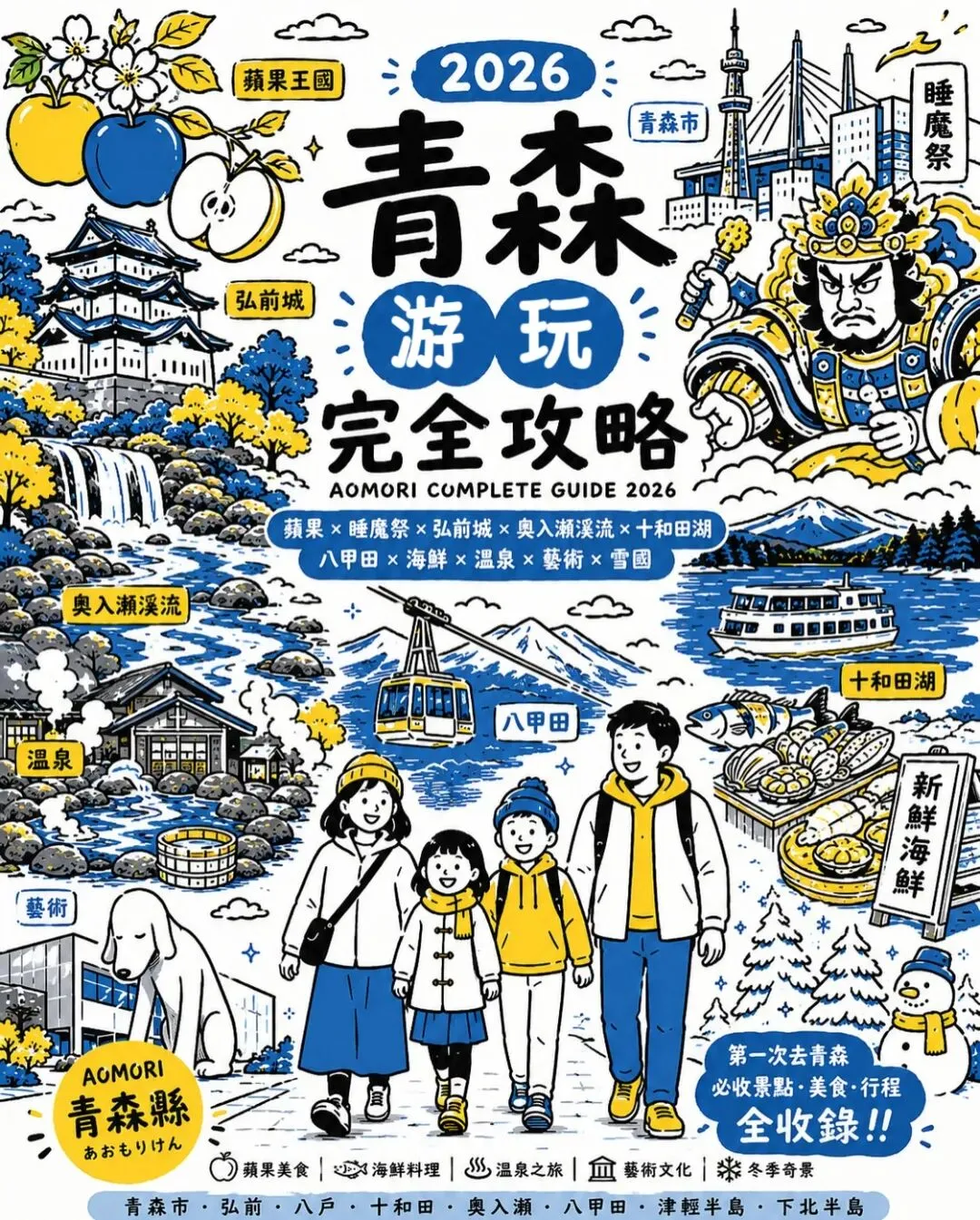 20张图!2026 年青森旅游完全攻略