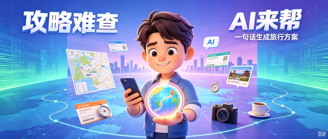 外出旅游,不知道如何规划行程,这四款AI工具轻松查攻略