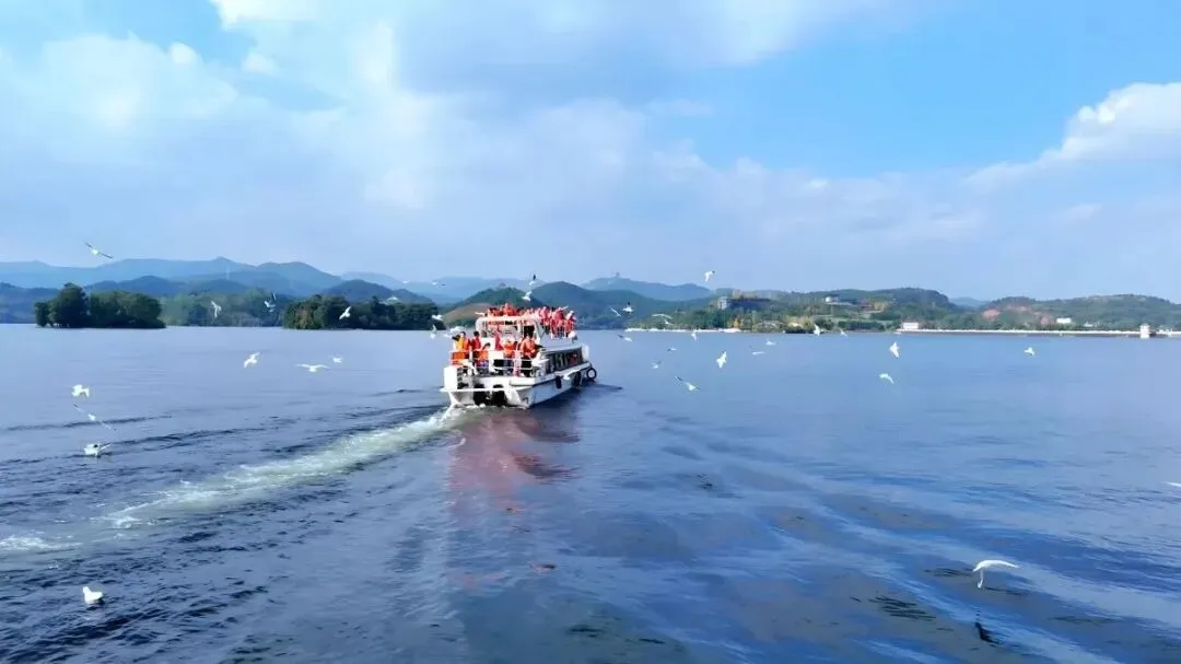简阳旅游指南:三岔湖的碧波与龙泉山的绿意