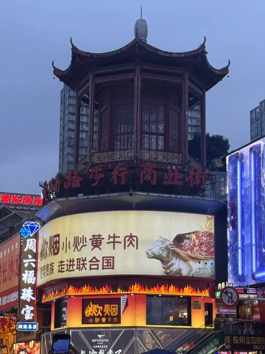 长沙旅游攻略-长沙必逛步行街|黄兴南路【9】