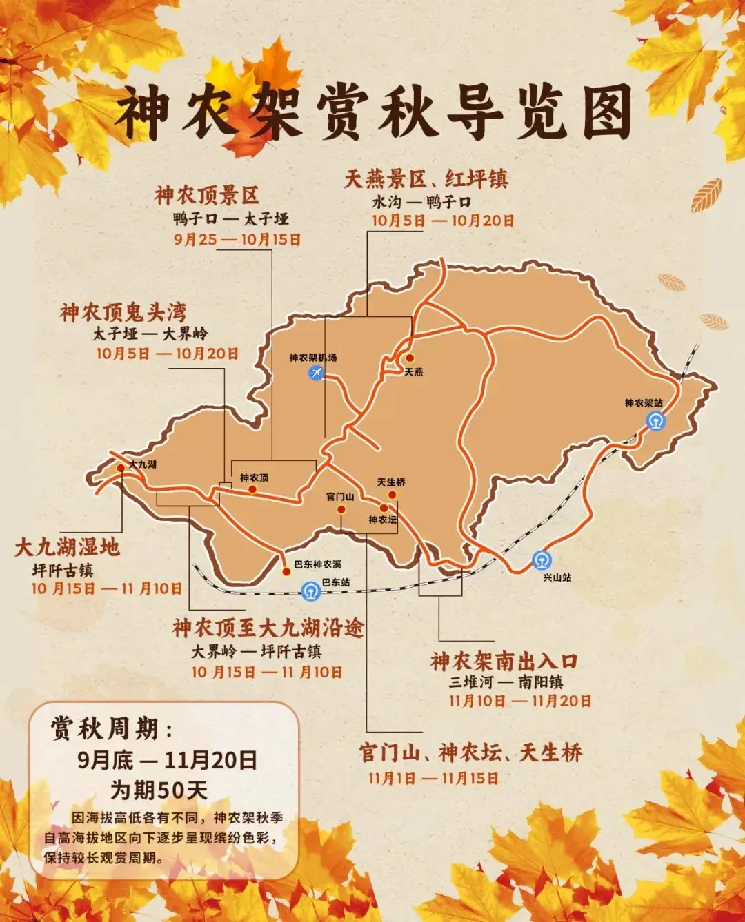 中秋【自驾游】神农架全景三天