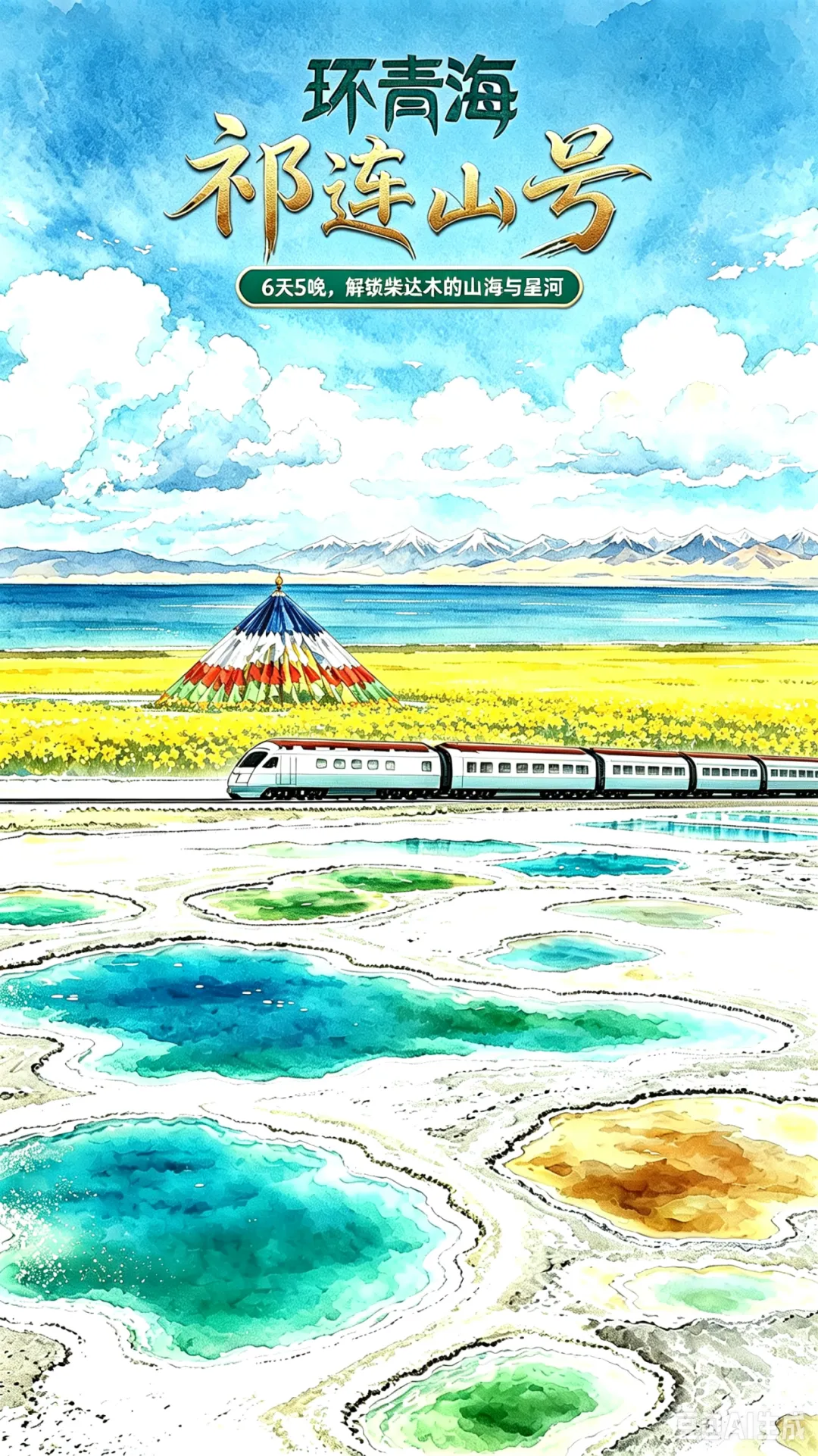 9月30日开行!这趟旅游列车带你开启一场高原深度之旅