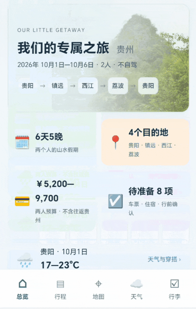 用 AI 做国庆旅游攻略太香了!终于不用再刷几十篇小红书了