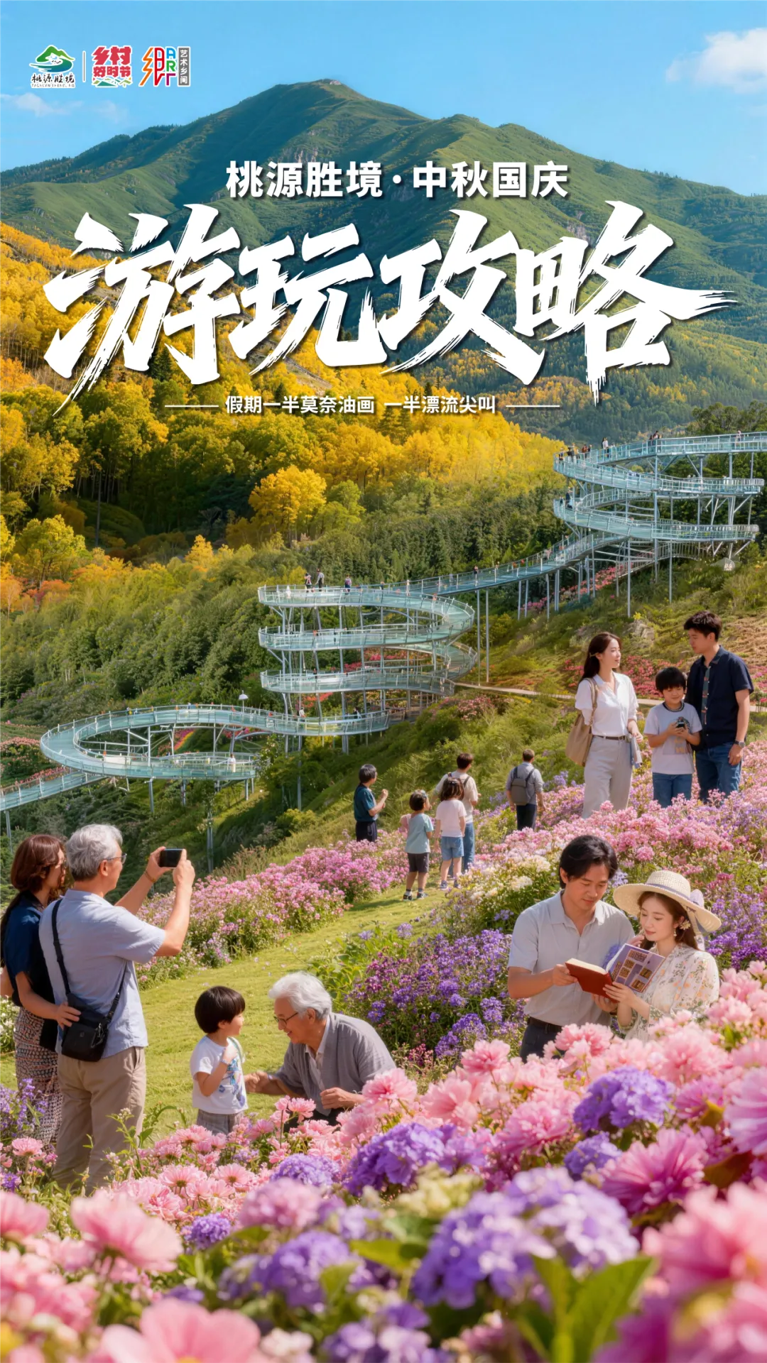 中秋国庆出逃山野|桃源胜境保姆级游玩攻略,吃喝玩乐一站式玩转假期