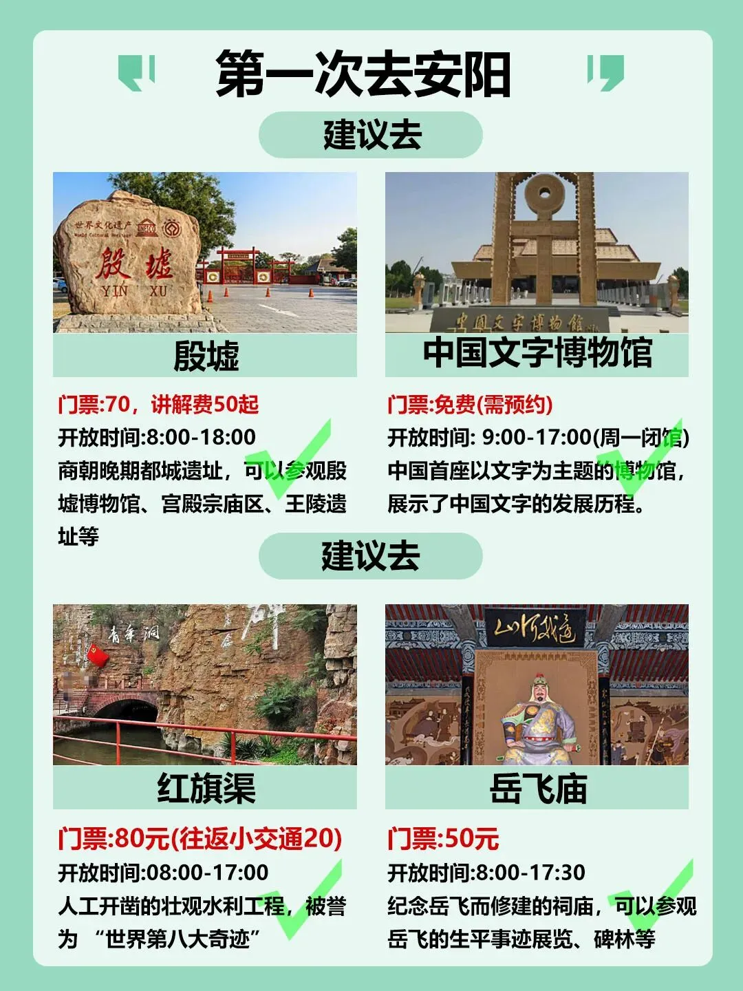 安阳旅游攻略|安阳殷墟+红旗渠,三千年历史逛到上头