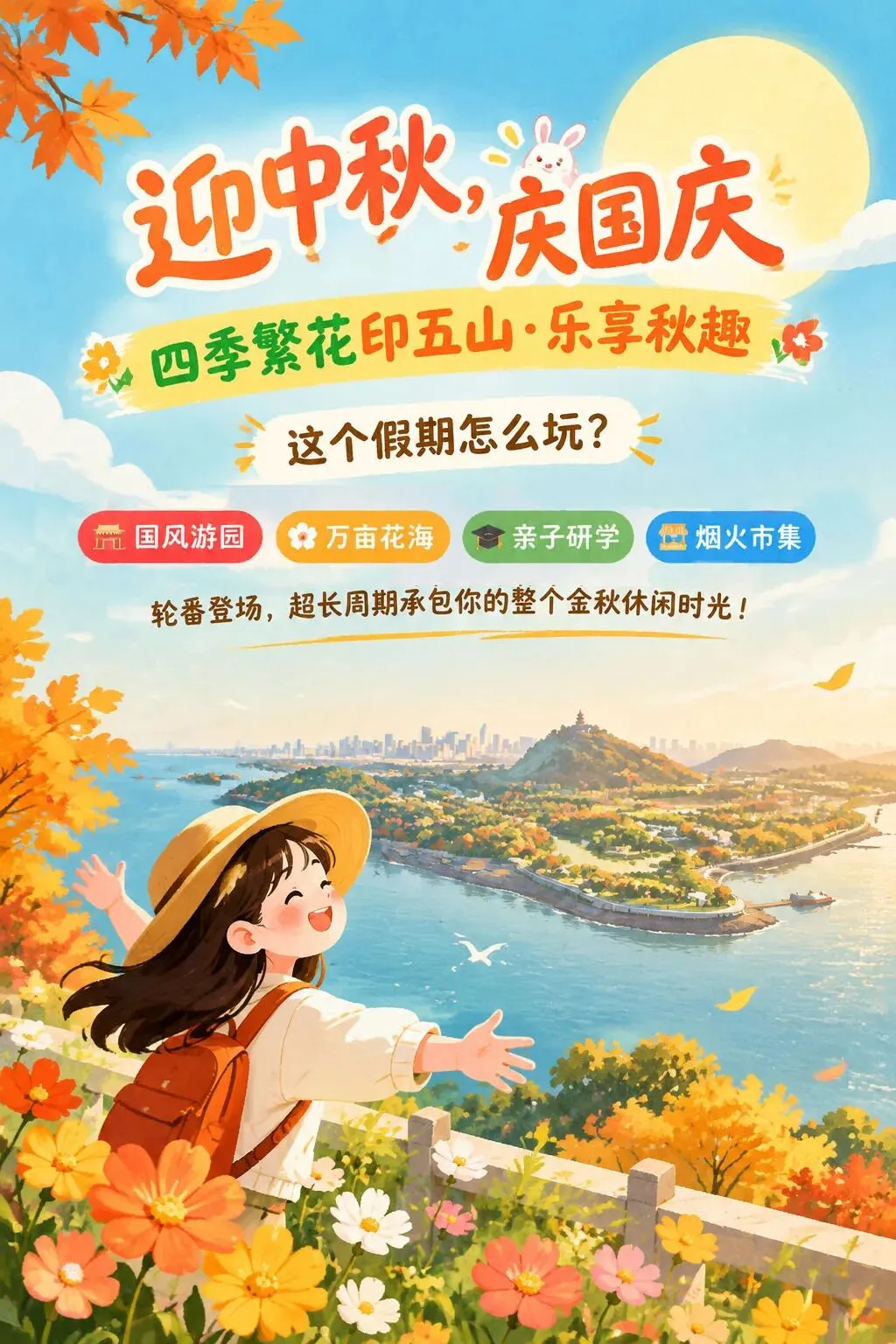 预告!2026五山双节游玩攻略|花海、国风、研学、市集一站式打卡