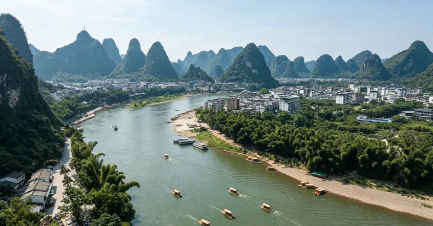 城市观察:同为国内头部旅游城市,桂林依托千年山水底蕴,三亚打造滨海度假消费高地,两座城市的财源结构有何差异?