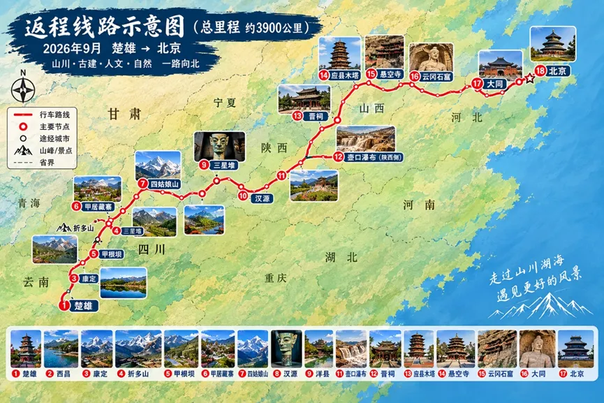 2026年沿京昆高速的自驾游