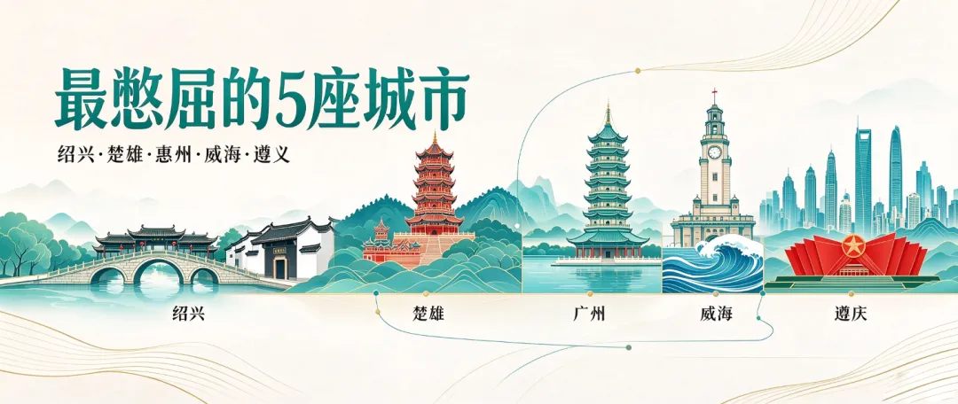 中国最“委屈”的5座旅游城市,明明好玩,却总是被旁边的城市抢走风头