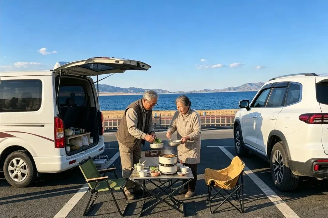 和老伴自驾游两年,花了7万多,我才看透:带着锅碗瓢盆出门,不是旅行,是换个地方当厨子