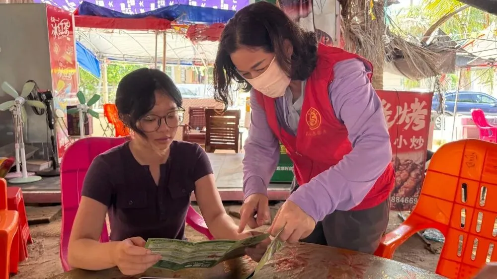 文明旅游·正面引导 | 昌江开展中秋节文明旅游正面引导“不随手丢垃圾 不让风景皱眉头”主题活动