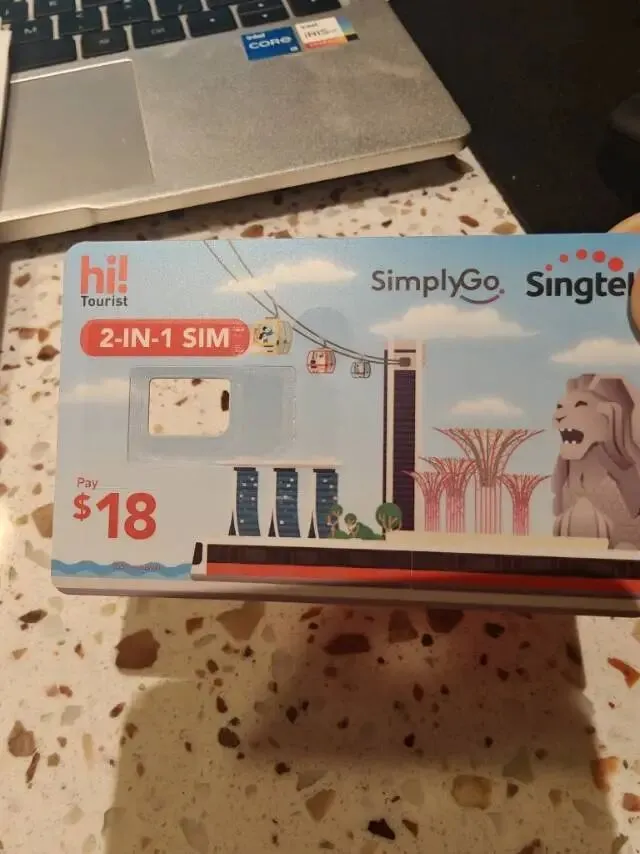 新加坡旅游必看!70+rmb搞定电话卡+公交卡二合一