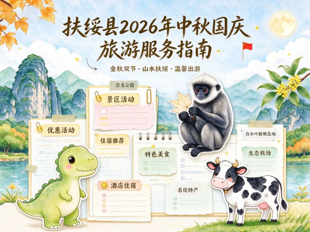 扶绥县2026年中秋国庆旅游服务指南