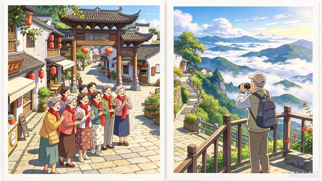 夫妻之间分开旅游,你能接受吗?