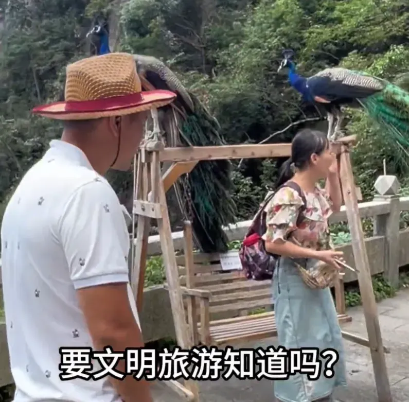 【不文明旅游曝光台】国庆长假即将来临,假期出游,请文明旅游,这个不文明行为不要有哦!