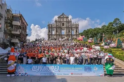 【響應“世界旅遊日”】旅遊局辦“托盤比賽”及歡迎幸運旅客
