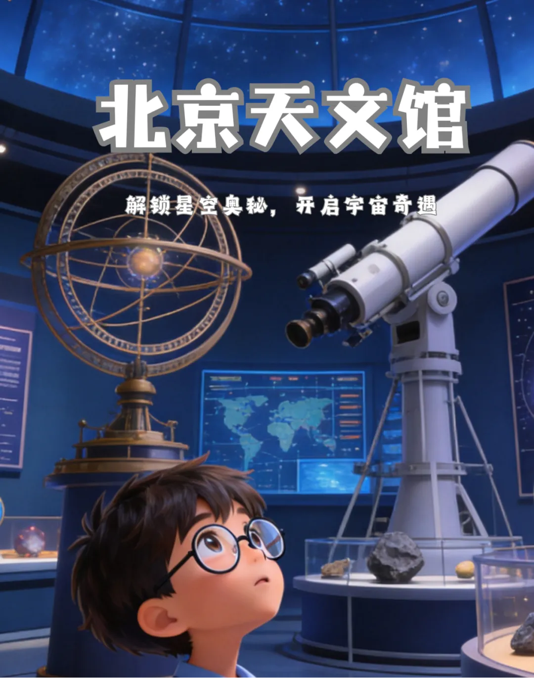 【北京研学旅游•天文馆】10.1已成团!闯关研学,解锁星空奥秘,开启宇宙奇遇,做一名小小天文家!