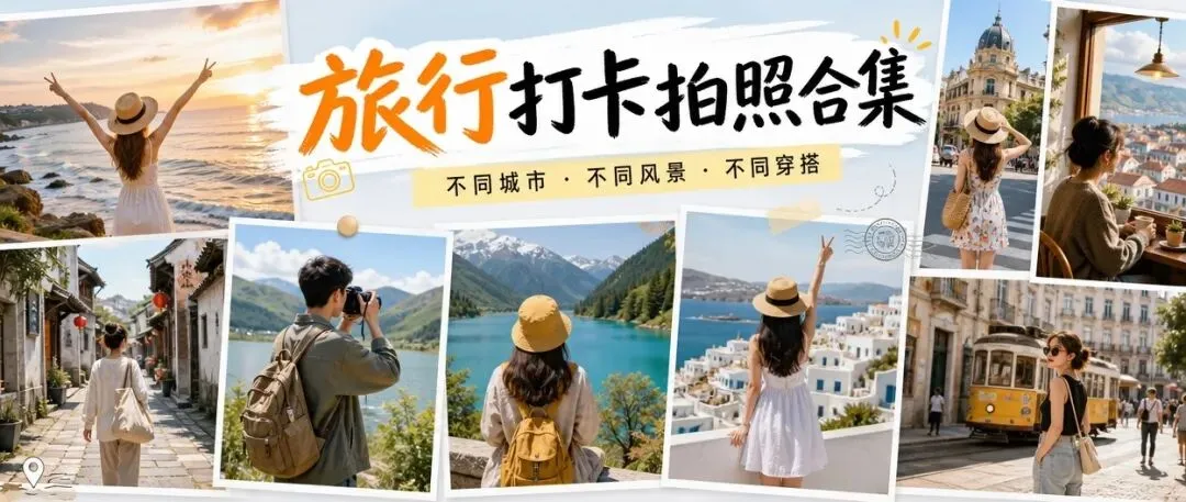 旅行拍照10大避坑指南,手残党也能轻松拍大片