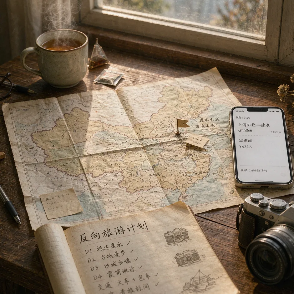 一份反向旅游加拼假攻略,把假期过出松弛感
