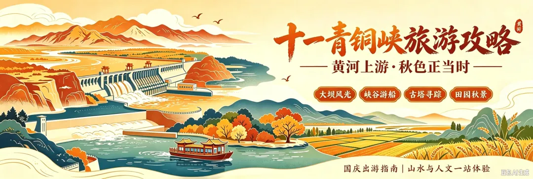 十一假期去哪玩?青铜峡国庆旅游攻略,快收藏