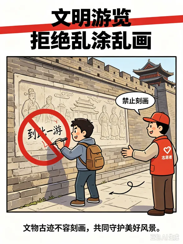 国庆文明旅游|文明出游 不负韶华美景