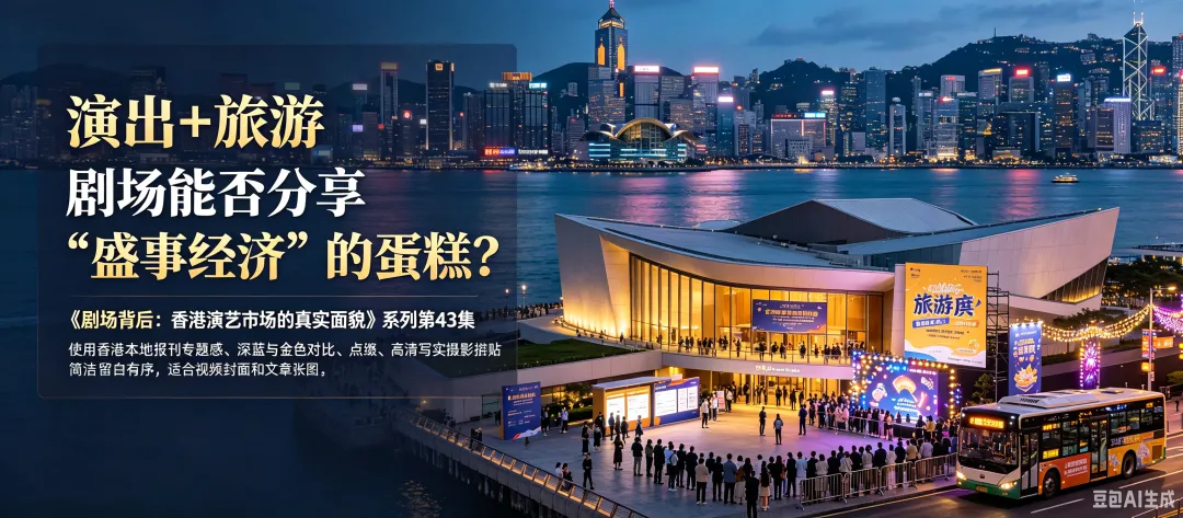 演出+旅游——剧场能否分享“盛事经济”的蛋糕?——《剧场背后:香港演艺市场的真实面貌》系列第43集