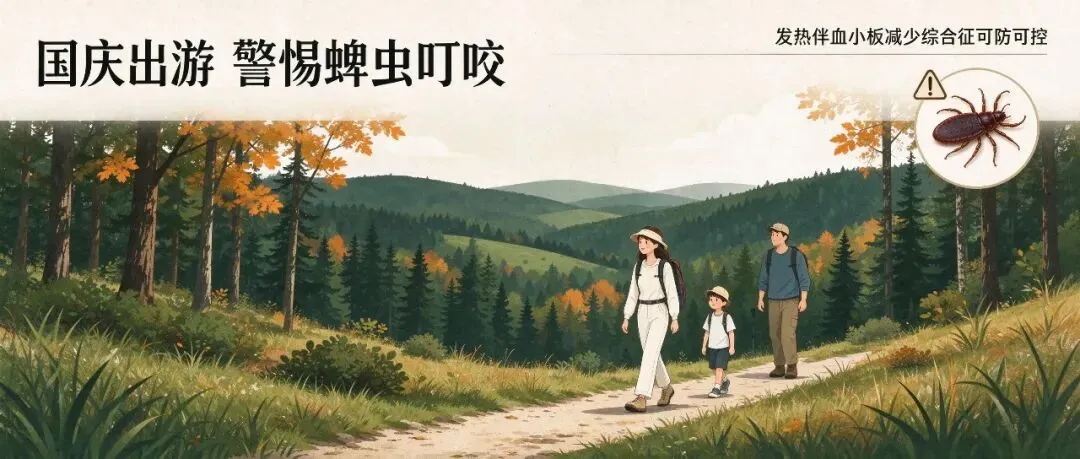 国庆出游,这份“防蜱”指南请收好