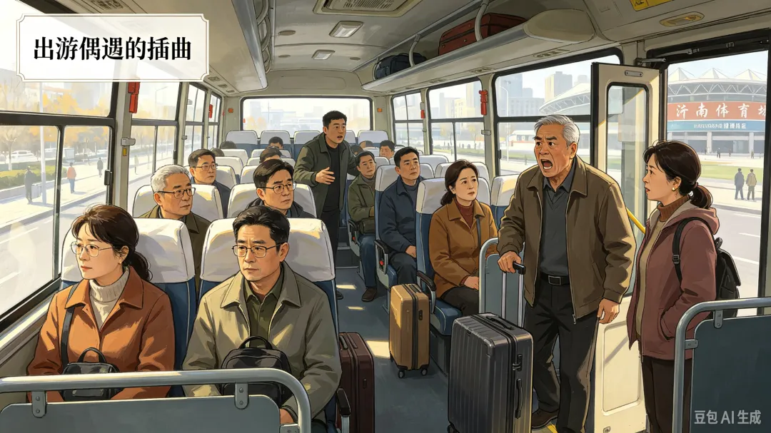 外出旅游,迟到,还振振有词?