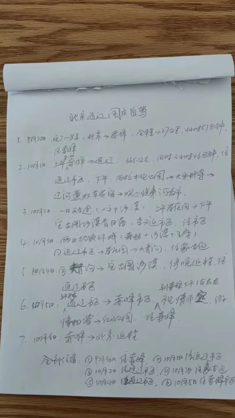 北京-通辽自驾游记 第一天
