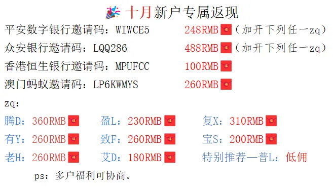 香港旅游金融攻略!平安数字银行,线上开户劲爆福利,返现290��,助你趣享收益