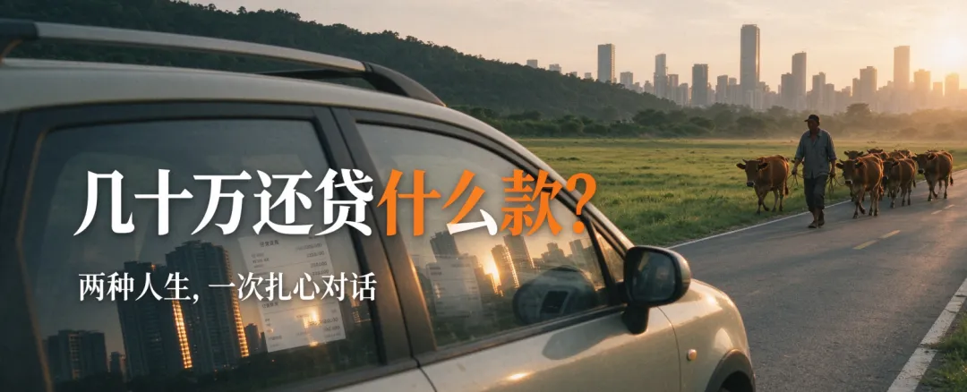 女子自驾游诉苦房贷压力,放牛大哥一句反问,戳穿无数成年人的体面与狼狈