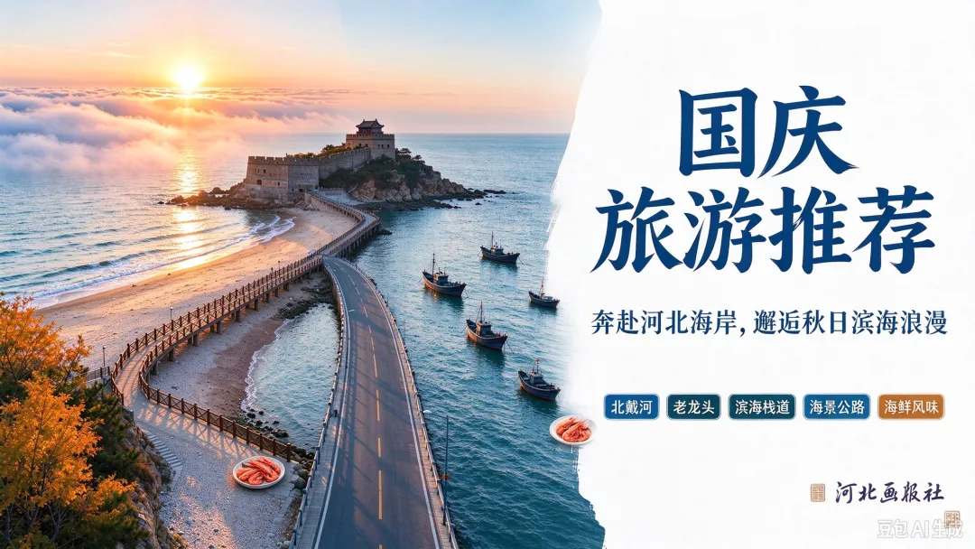 国庆旅游推荐|滨海休闲线——奔赴河北海岸,邂逅秋日滨海浪漫