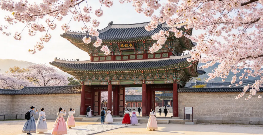 首尔旅行攻略:春日宫墙遇繁花,夜景揽尽都市浪漫