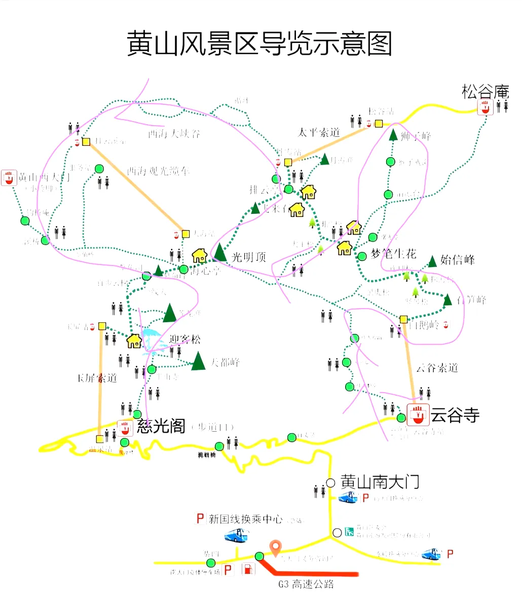黄山旅游攻略美景分享 一