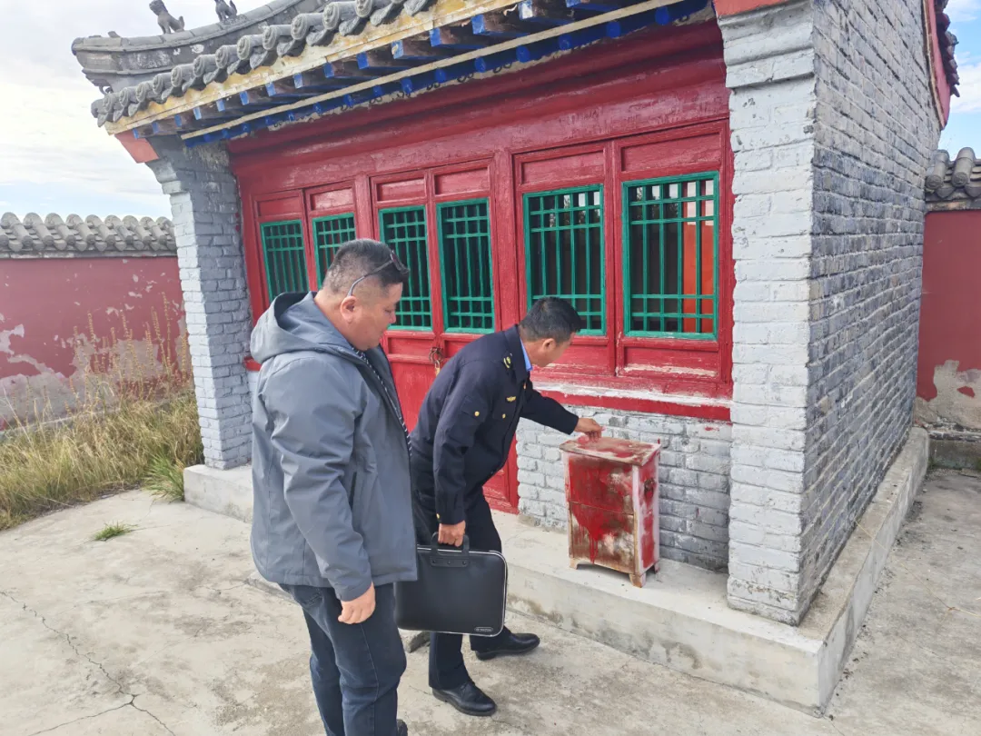 新巴尔虎右旗文化旅游体育局扎实开展文物安全巡查暨安全隐患排查工作