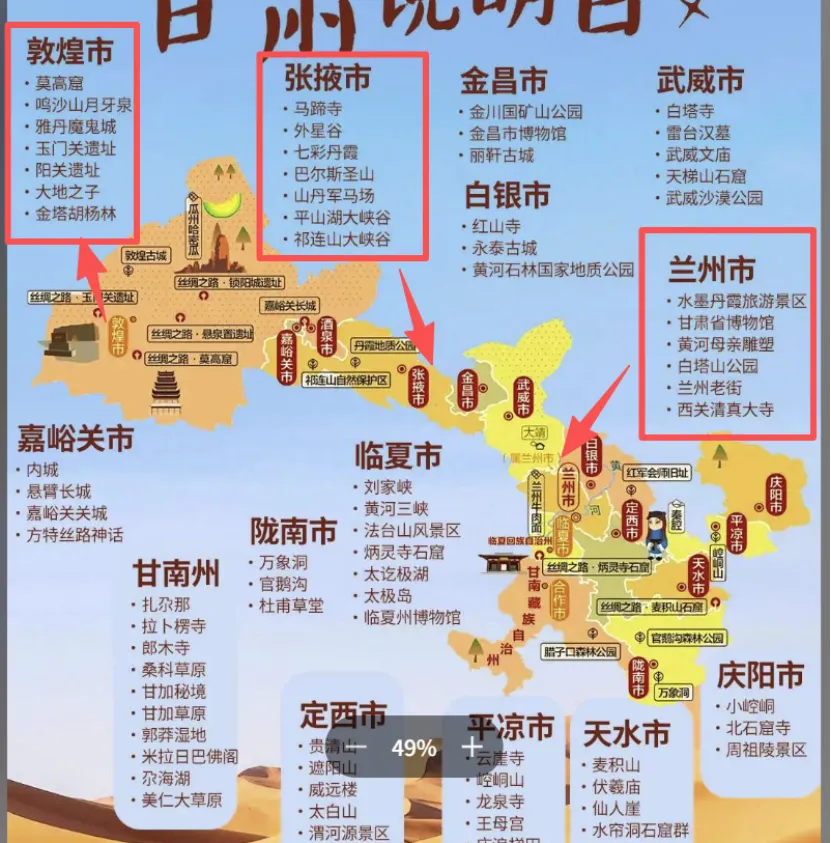 张掖、敦煌旅游攻略